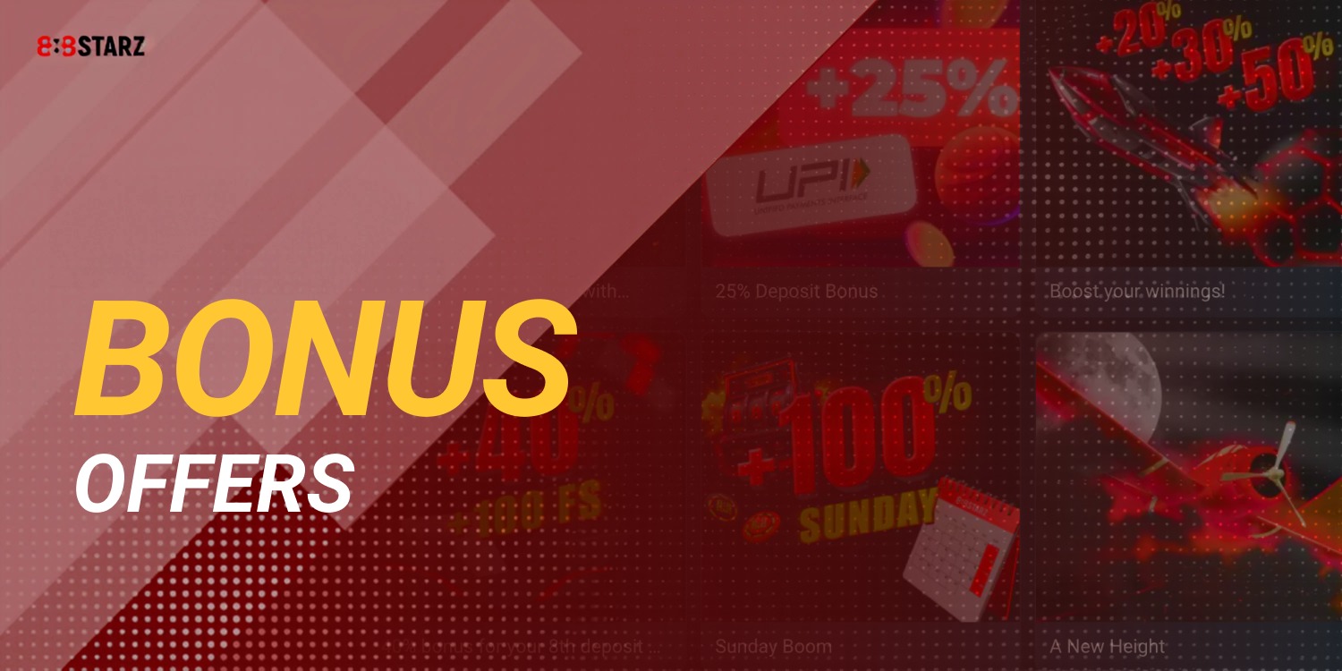available bonuses for 888starz users