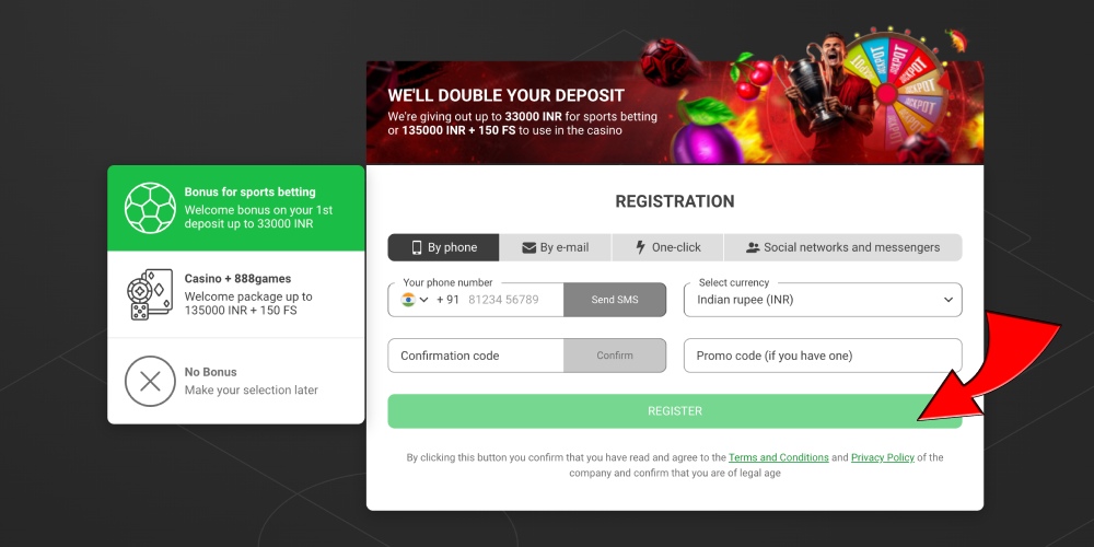 complete registration