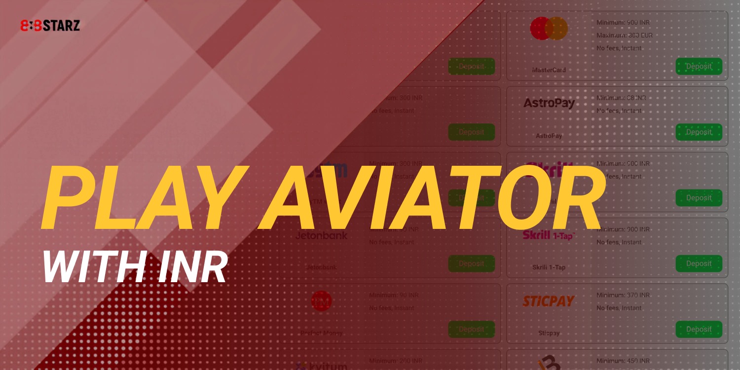 payment options for playing aviator