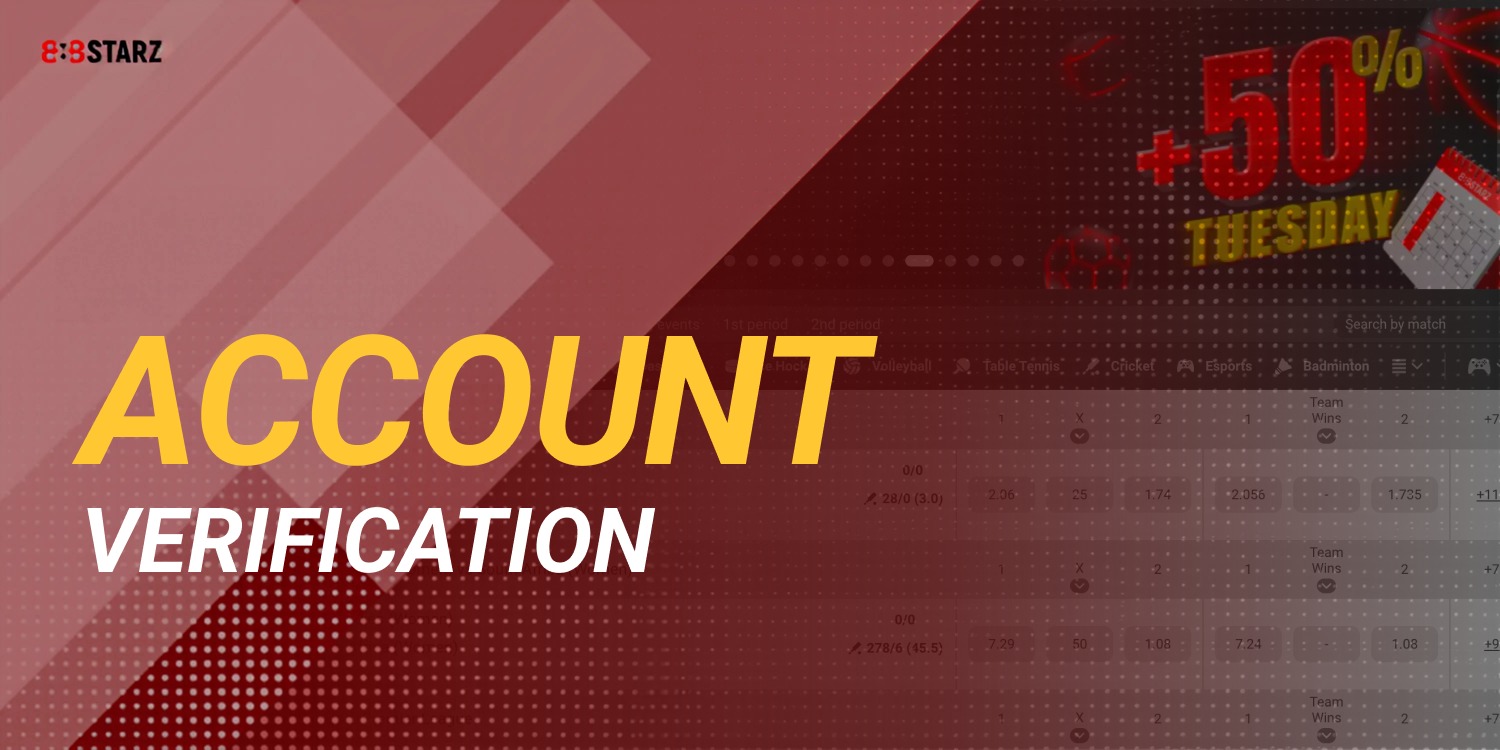 verification of casino account